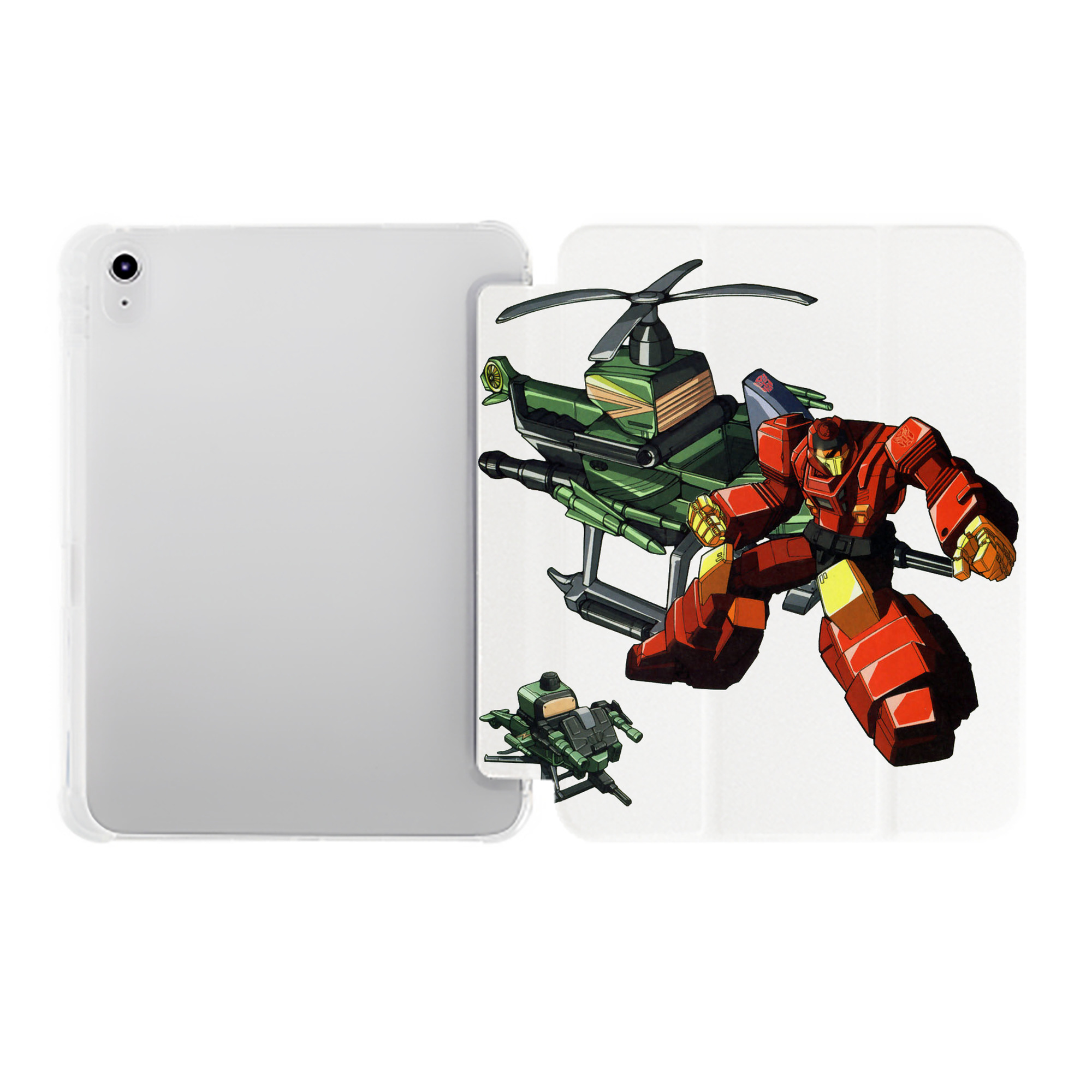 （画像用）  IPad ケース ペン収納付き 三つ折りスタンド PUレザー×シリコン 対応機種9.5/10.5/10.9インチ